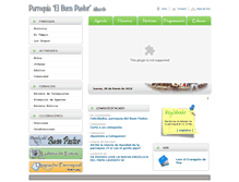 Tablet Screenshot of buenpastoralbacete.org